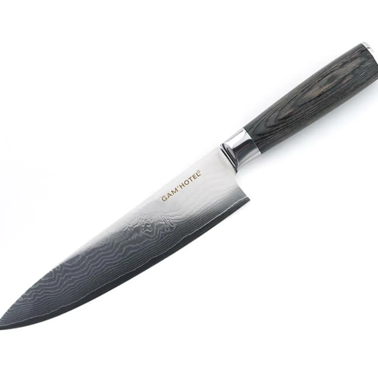 Gam'Hotel Couteaux^Couteau chef Damarus noir - 32 cm