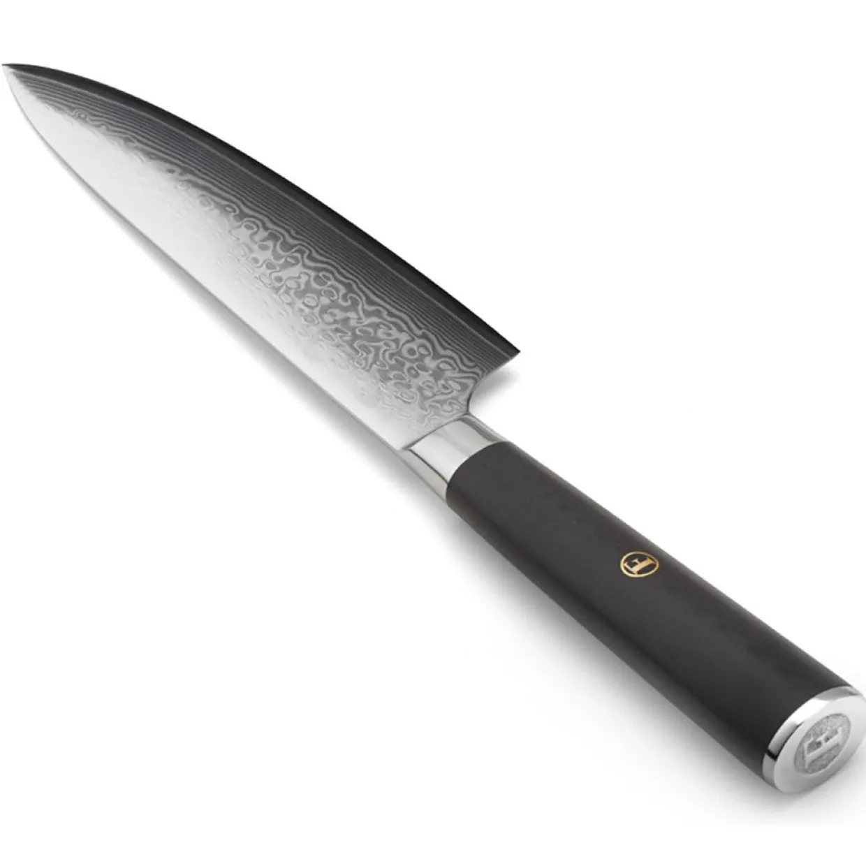 Fauchon Couteaux^Couteau chef Damas noir - 32.5 cm