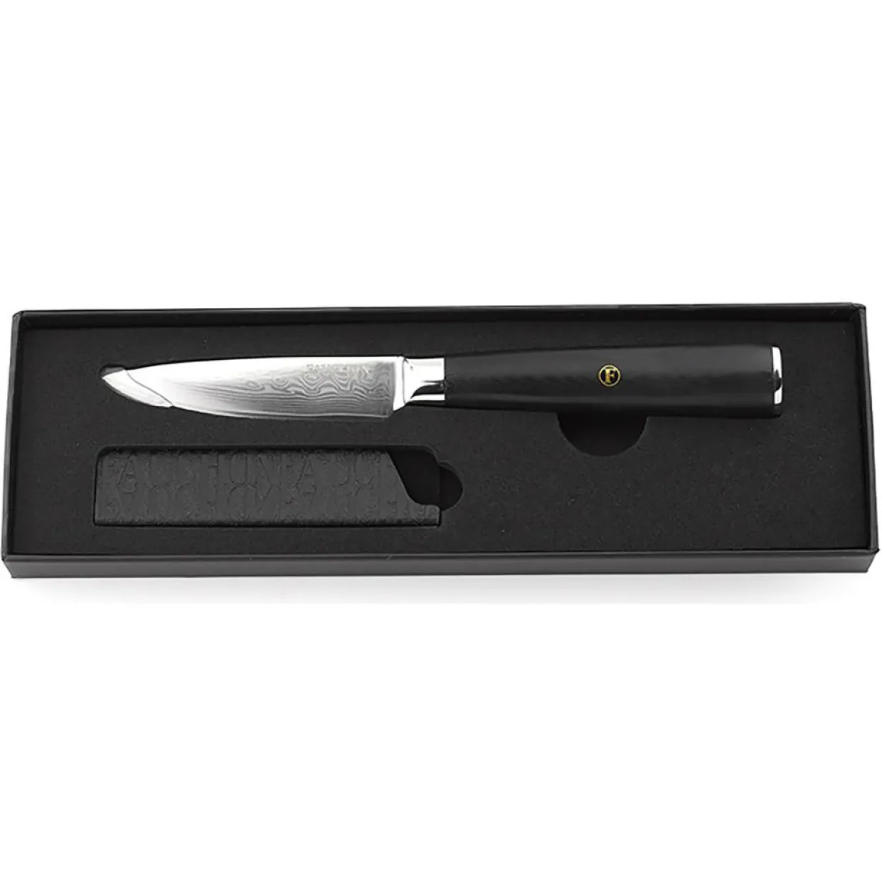 Couteau légumes Damas noir - 20.5 cm-Fauchon Outlet