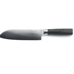 Couteau santoku Damarus noir - 29.5 cm-Gam'Hotel Best