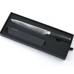 Couteau trancher Damarus noir - 32.5 cm-Gam'Hotel Outlet