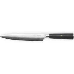 Couteau trancher Damas noir - 32.5 cm-Fauchon Best
