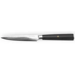 Couteau utilitaire Damas noir - 23 cm-Fauchon New
