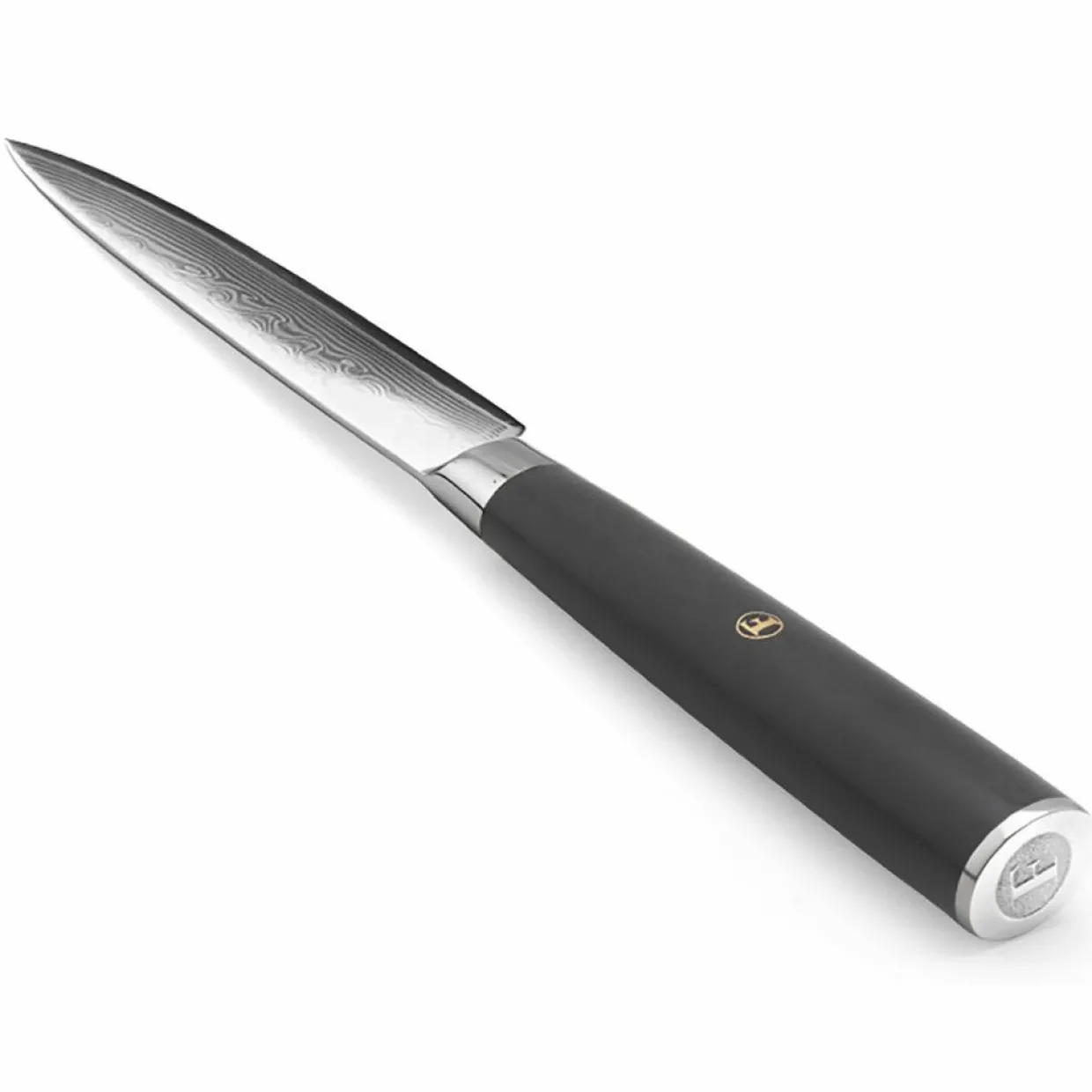 Couteau utilitaire Damas noir - 23 cm-Fauchon New