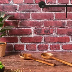 Couverts à salade en bois d'acacia OLLE marron-Bjorn Online