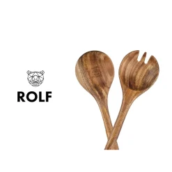 Couverts à salade en bois d'acacia ROLF marron-Bjorn Best