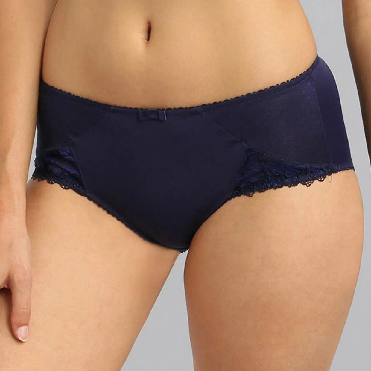 Femme Playtex Lingerie, Nuit^Culotte Coeur Croisé bleu marine