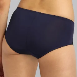 Femme Playtex Lingerie, Nuit^Culotte Coeur Croisé bleu marine