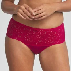 Femme Playtex Lingerie, Nuit^Culotte en dentelle Coeur Croisé Féminin doux begonia