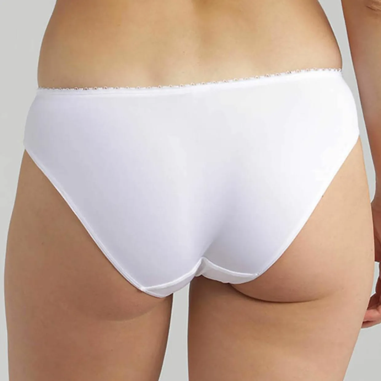 Femme Playtex Lingerie, Nuit^Culotte Flower Elegance imprimé estival blanche