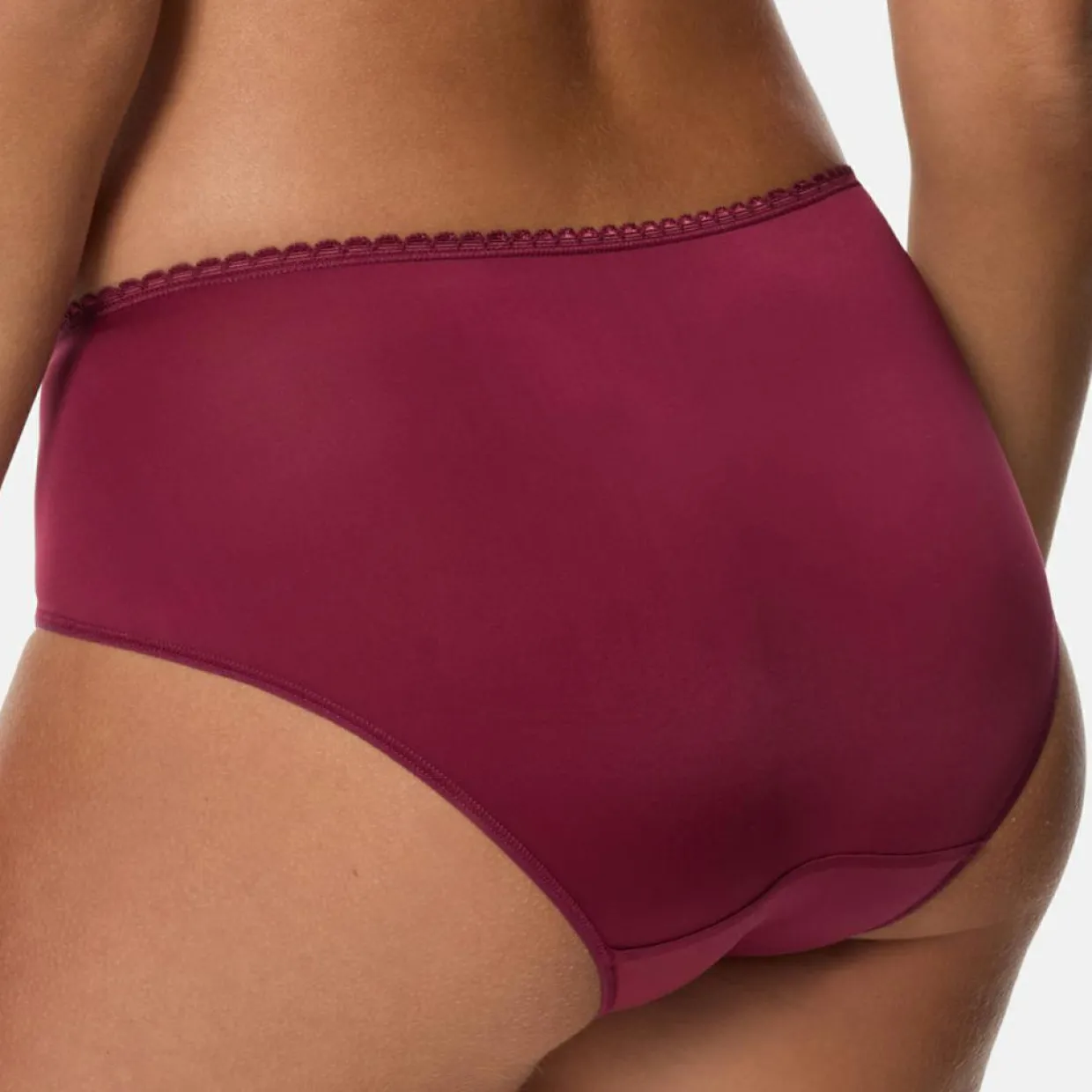 Culotte Flower Elegance rouge cerise-Playtex Outlet