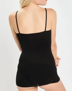 Femme Mare Lingerie, Nuit^Débardeur bretelles fines noir