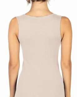 Femme Mare Lingerie, Nuit^Débardeur Camélia beige