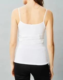 Femme Mare Lingerie, Nuit^Débardeur Caroline en Micromodal blanc