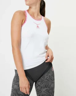 Femme Odlo Tops Et Blouses^Débardeur Ceramicool Pro Protection UV 25+ blanc