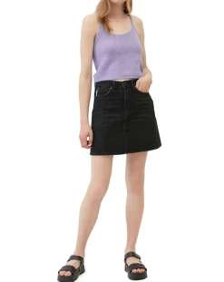 Femme Marc O'Polo T-Shirts^Débardeur en Alpaga & Laine mélangés cropped violet clair