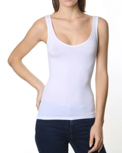 Femme Mare Lingerie, Nuit^Débardeur Juliette en Micromodal blanc