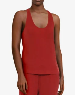 Femme Passionata Lingerie, Nuit^Débardeur Lily rouge bordeaux