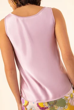 Femme Bleu Blanc Rouge Tops Et Blouses^Débardeur Lys rose