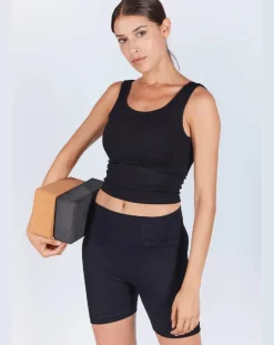 Débardeur Safia noir-Onamaste Outlet