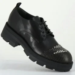 Femme Garrice Lab Derbies^Derbies en Cuir dabran sienne noires