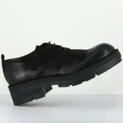 Derbies en Cuir dabran sienne noires-Garrice Lab Outlet