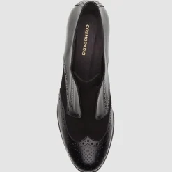 Femme Cosmoparis Derbies^Derbies en Cuir et Velours de Cuir Elima noires