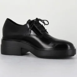 Femme Vic Matie Derbies^Derbies en Cuir noires - Talon 5.5 cm