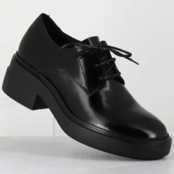 Femme Vic Matie Derbies^Derbies en Cuir noires - Talon 5.5 cm