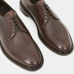 Homme Geox Derbies^Derbies en Cuir Premium Artenova marron foncé