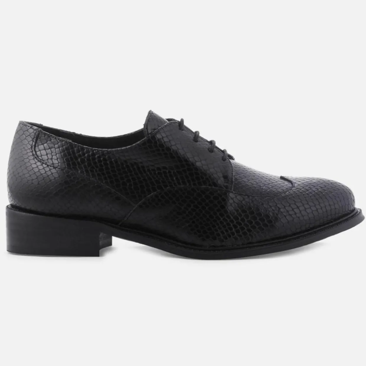 Derbies en Cuir Ulana noires-Cosmoparis Best