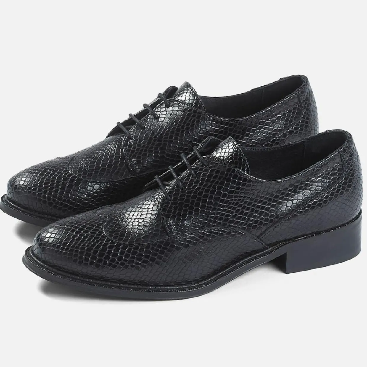 Derbies en Cuir Ulana noires-Cosmoparis Best