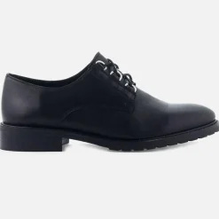Derbies en Cuir Volido noires-Cosmoparis Hot