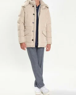 Homme Hackett London Manteaux^Doudoune 3/4 beige