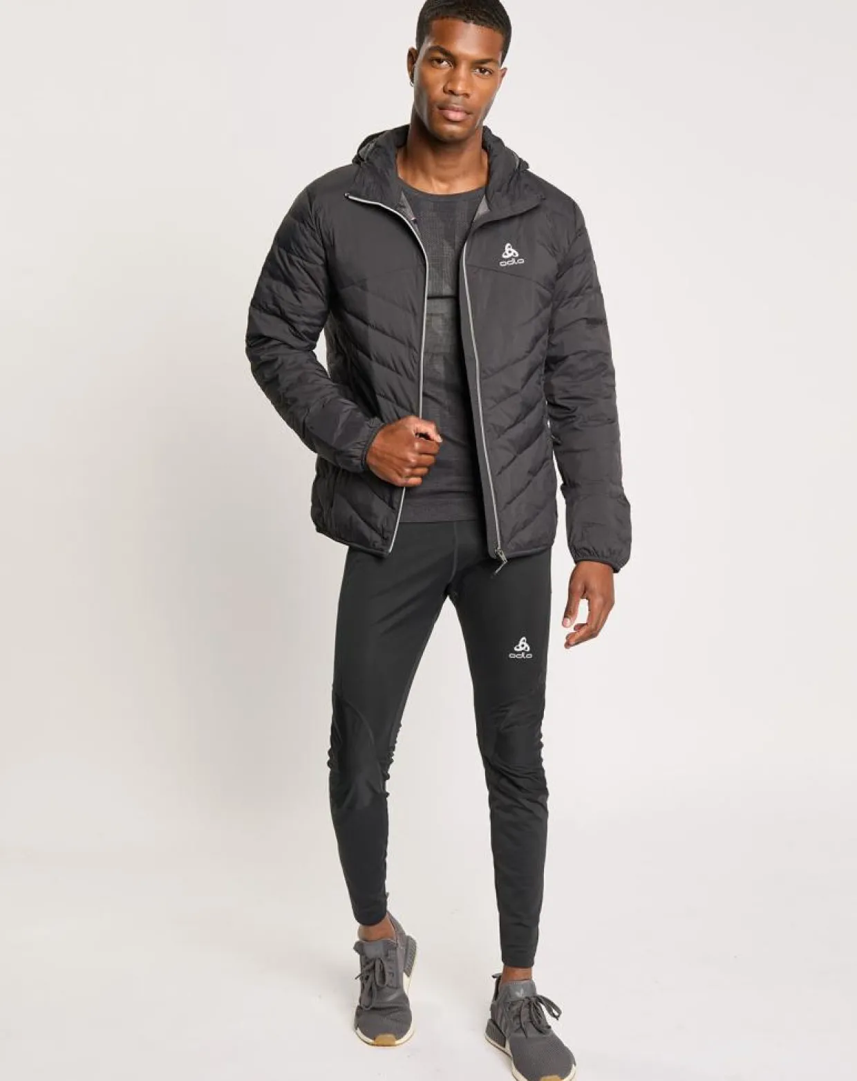 Doudoune à capuche isolante N-Thermic Warm Helena noire-Odlo Sale