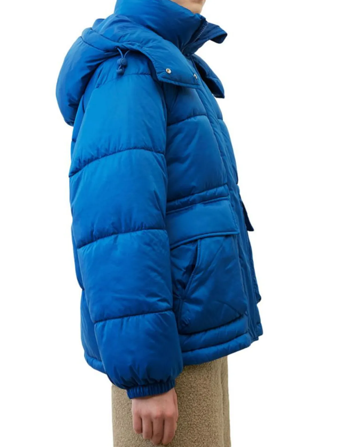 Doudoune à capuche Puffer bleue-Marc O'Polo New