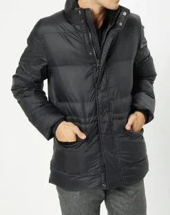 Doudoune 3/4 noire-Hackett London Best