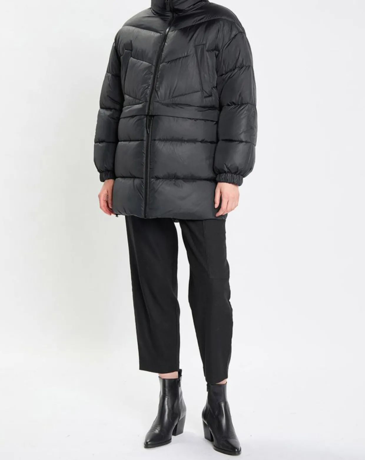Femme Marc O'Polo Manteaux^Doudoune amovible noire