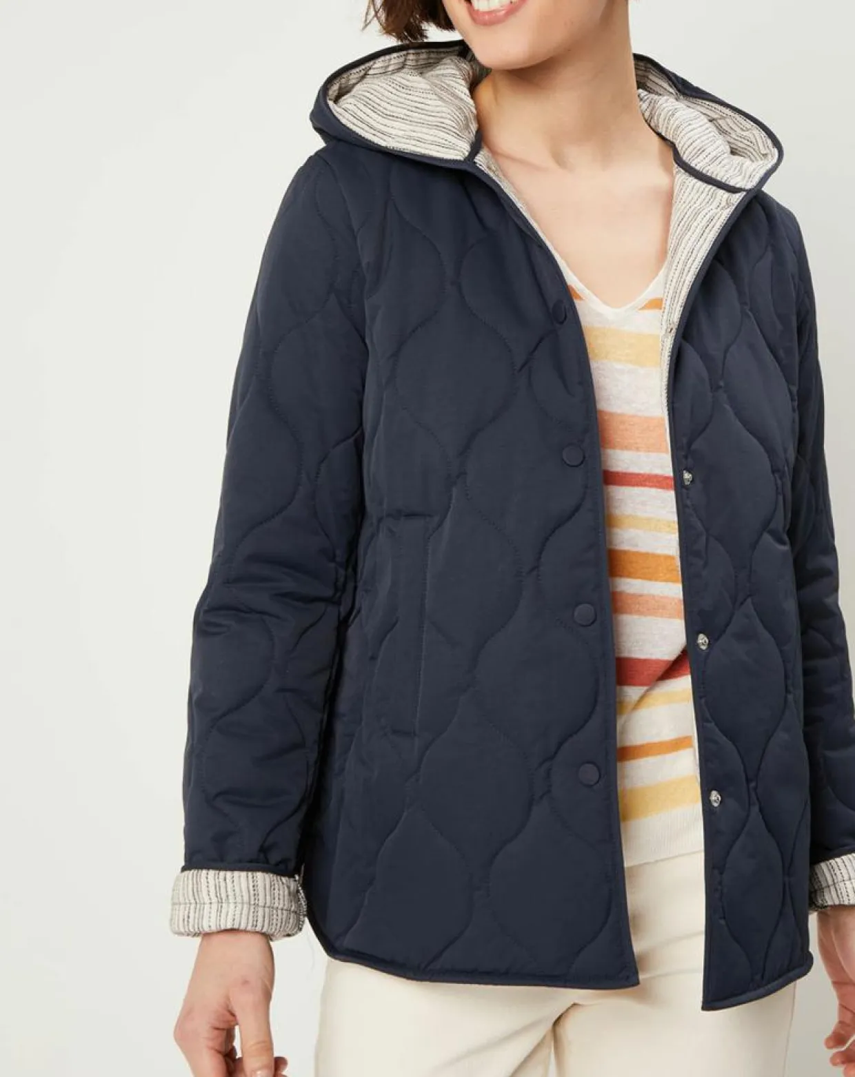 Doudoune Bali bleu marine-Caroll Clearance