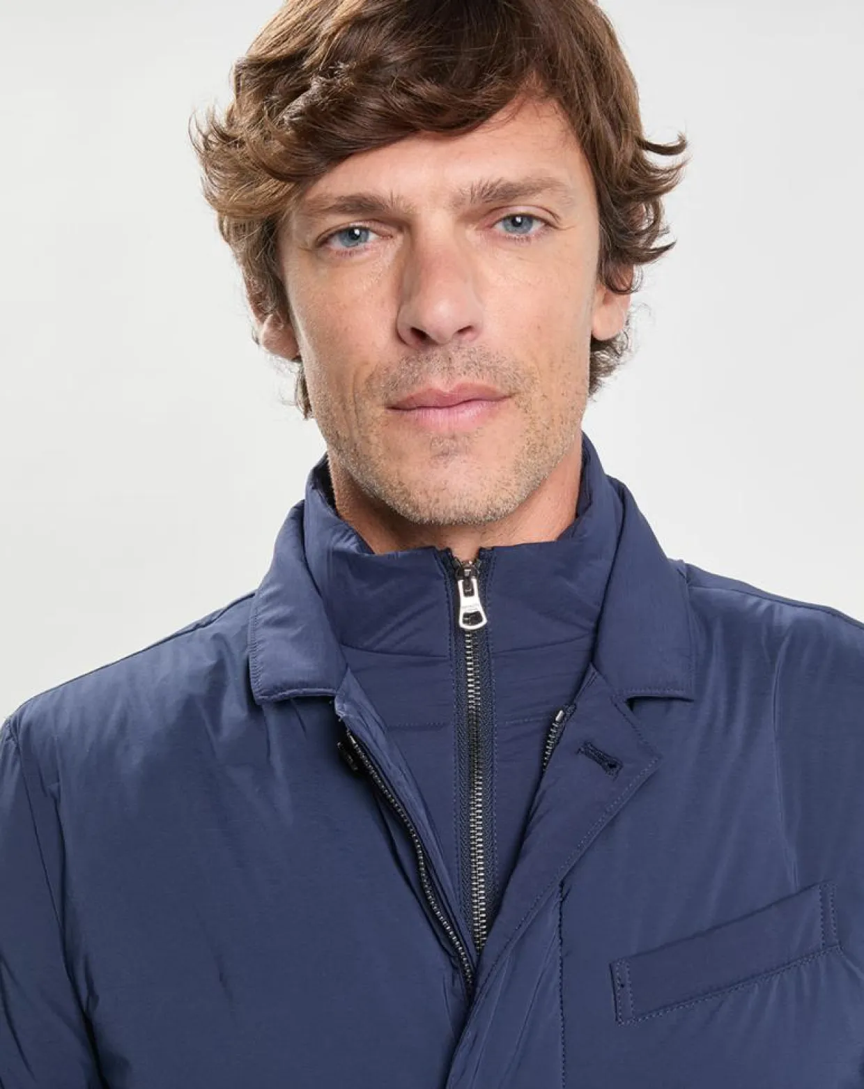 Homme Hackett London Manteaux^Doudoune Coud bleue