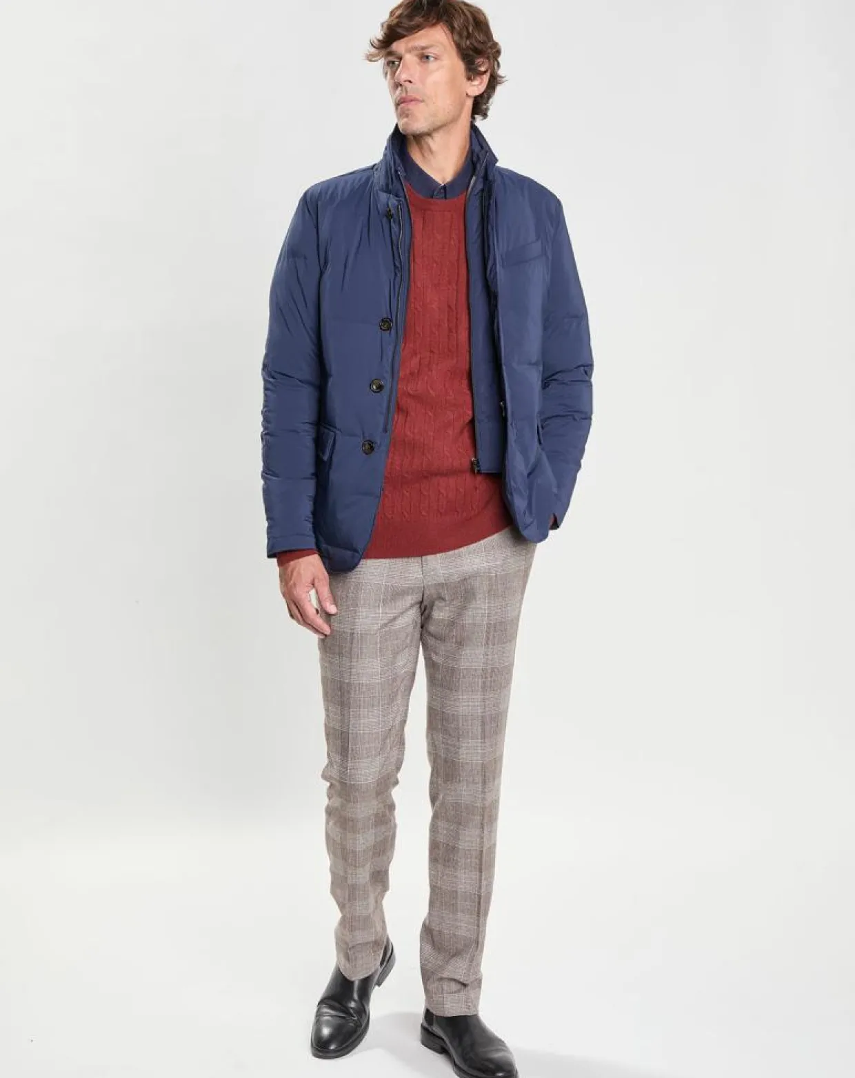 Homme Hackett London Manteaux^Doudoune Coud bleue