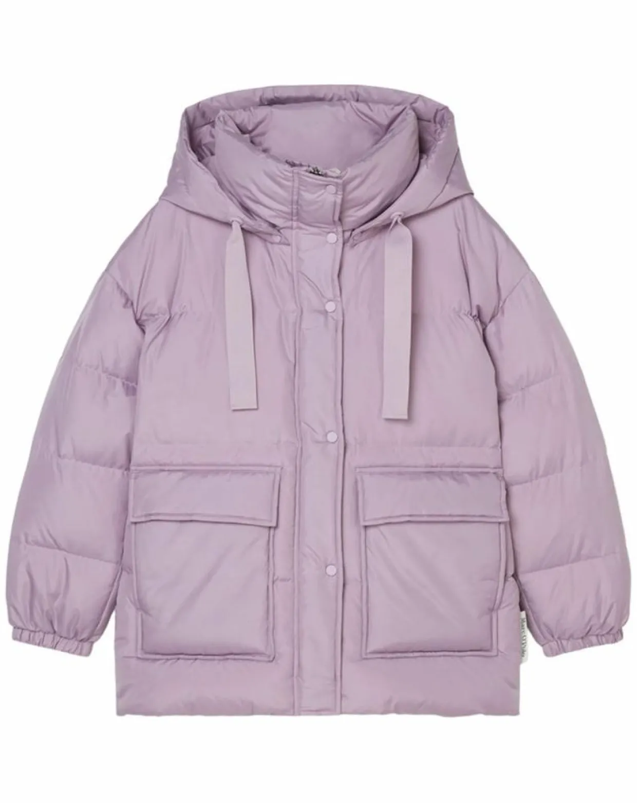 Doudoune courte à capuche violet clair-Marc O'Polo Best