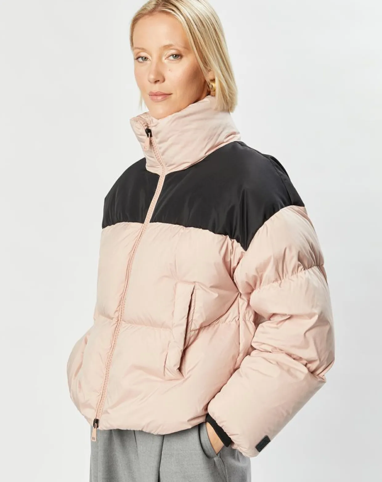 Doudoune courte Benda rose-MaxMara Weekend