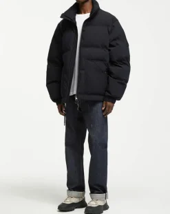 Homme Gant Manteaux^Doudoune courte noire