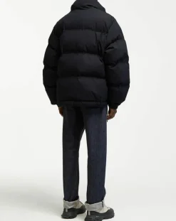 Homme Gant Manteaux^Doudoune courte noire