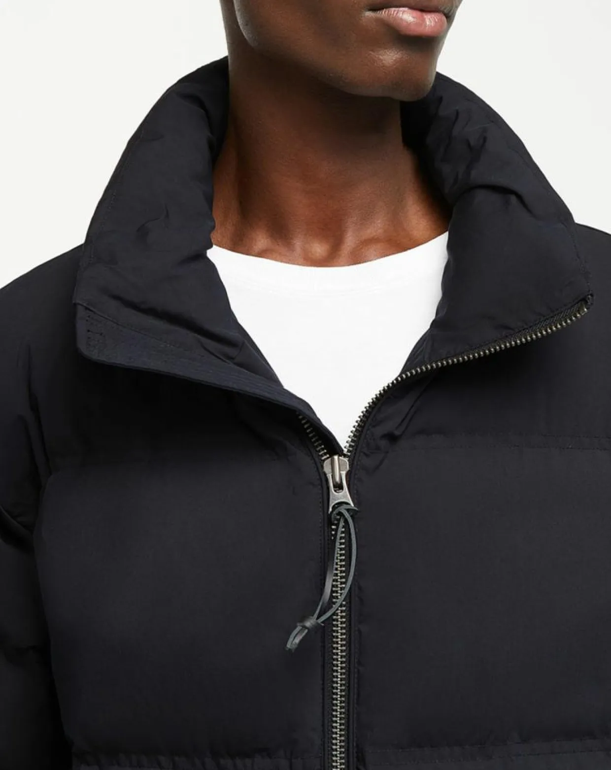 Homme Gant Manteaux^Doudoune courte noire