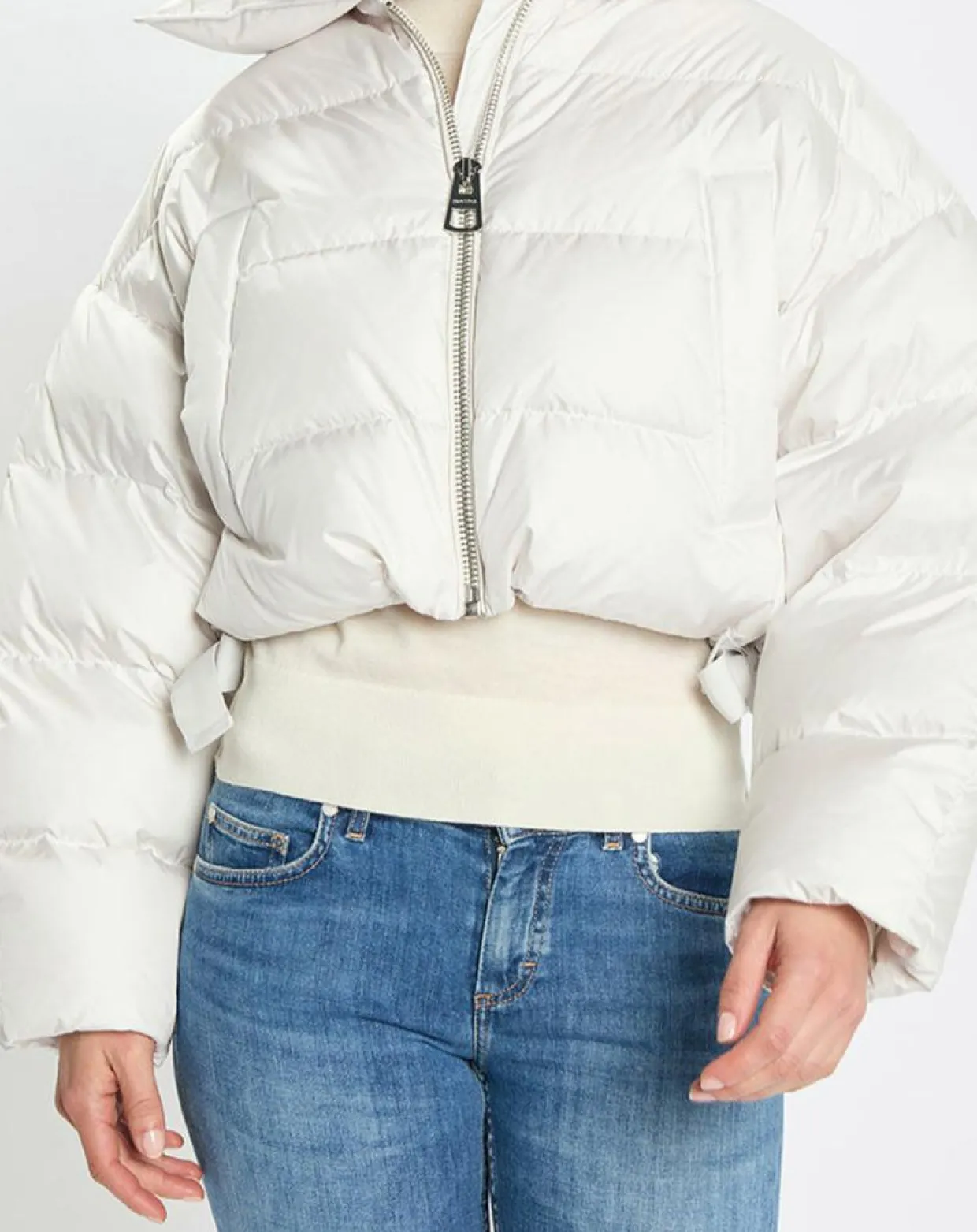 Femme Marc O'Polo Manteaux^Doudoune Cropped écrue