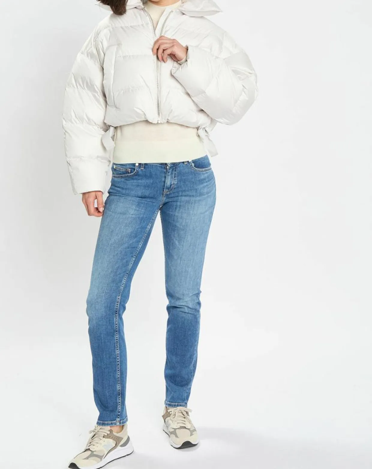 Femme Marc O'Polo Manteaux^Doudoune Cropped écrue