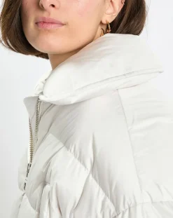 Femme Marc O'Polo Manteaux^Doudoune Cropped écrue