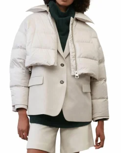 Femme Marc O'Polo Manteaux^Doudoune Cropped écrue